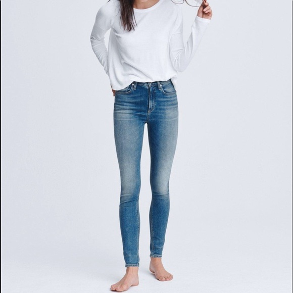 rag & bone Denim - Rag & Bone High Rise Ankle Skinny denim Jeans size 26